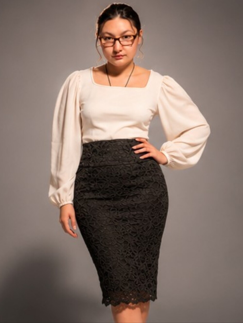 🍏Express Green Skirt Size 8 - Picture 2 of 5